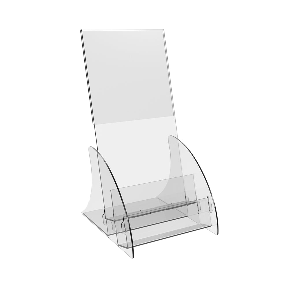 Business card holder 2-tier + stand for Eurobooklet