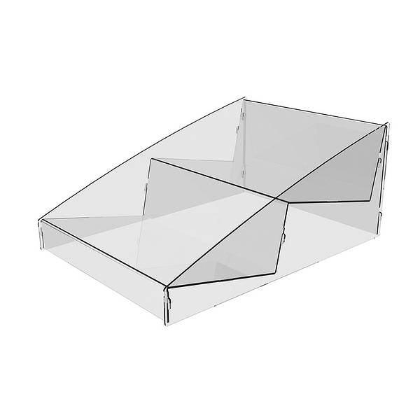 Acrylic stand for chocolad bars 350x250x149mm, Acrylic display for chocolad bars, Acrylic stand, Acrylic display for products, Acrylic Organizer for products, Acrylic Showcase