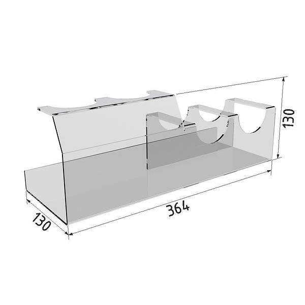 Holder For Hot Dogs, Slide For Goods, Shawarma Holder Stands For Goods, Shelves For Products, Display For Goods, Acrylic display for products, Acrylic Organizer for products, Acrylic Stand, Acrylic Showcase