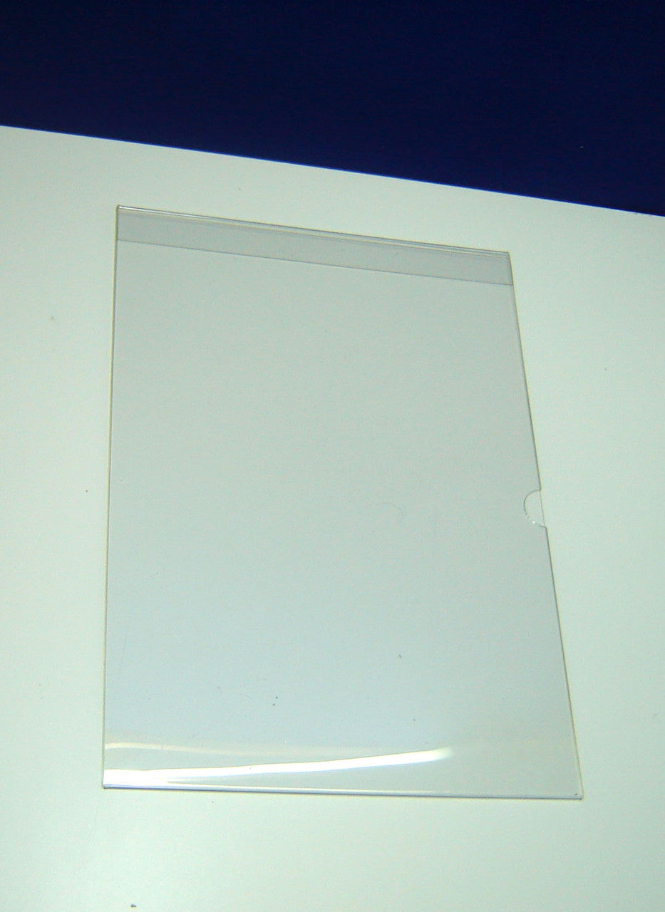 Set 5 pcs, Vertical paper holder A4, Document display 297x210mm, Information display without mounting tape, Acrylic Paper holder, Acrylic display, Acrylic document holder