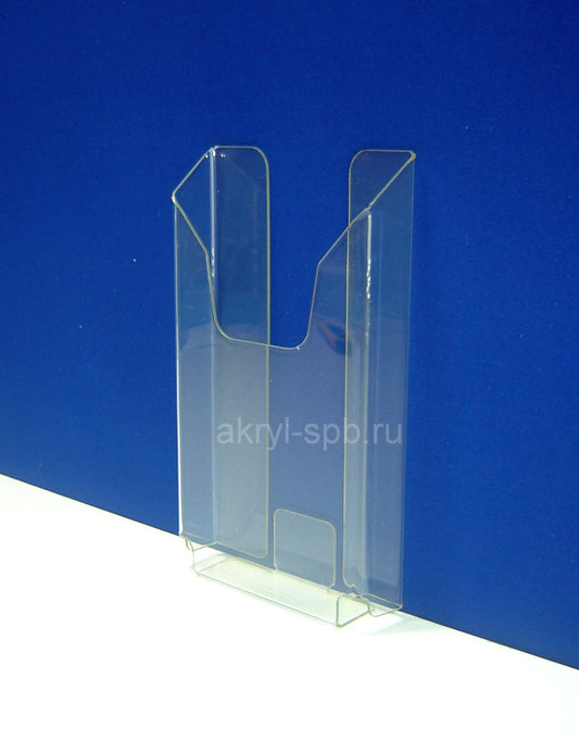 Porta folletos de bolsillo para PET 1/3A4, 1,5 mm