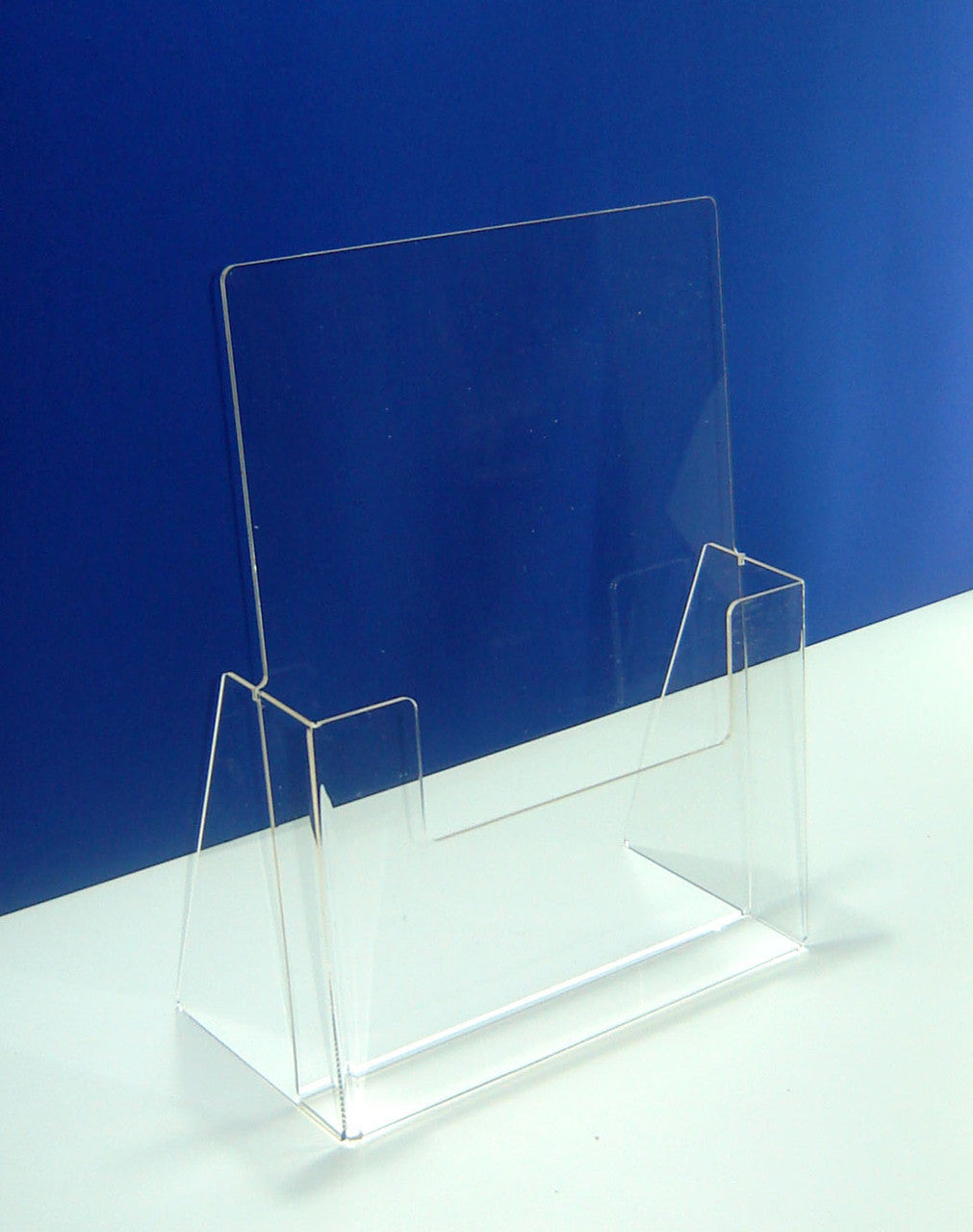 Set of 2 pcs, Desktop Brochure Holder A3, Acrylic Stand For Brochures 400x302x150mm, Advertising Display Holder, Acrylic Display For Brochures, Stand For Brochures And Flyers, Acrylic Paper Holder
