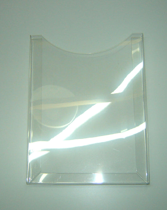 Folleto de bolsillo A5 vert 15mm con cinta