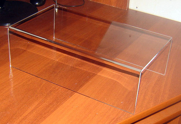 Acrylic stand for products, Acrylic display 350x200x110, Acrylic show stand, stand for product, 4mm material PET, Clear display for shoes, Clear stand for bags