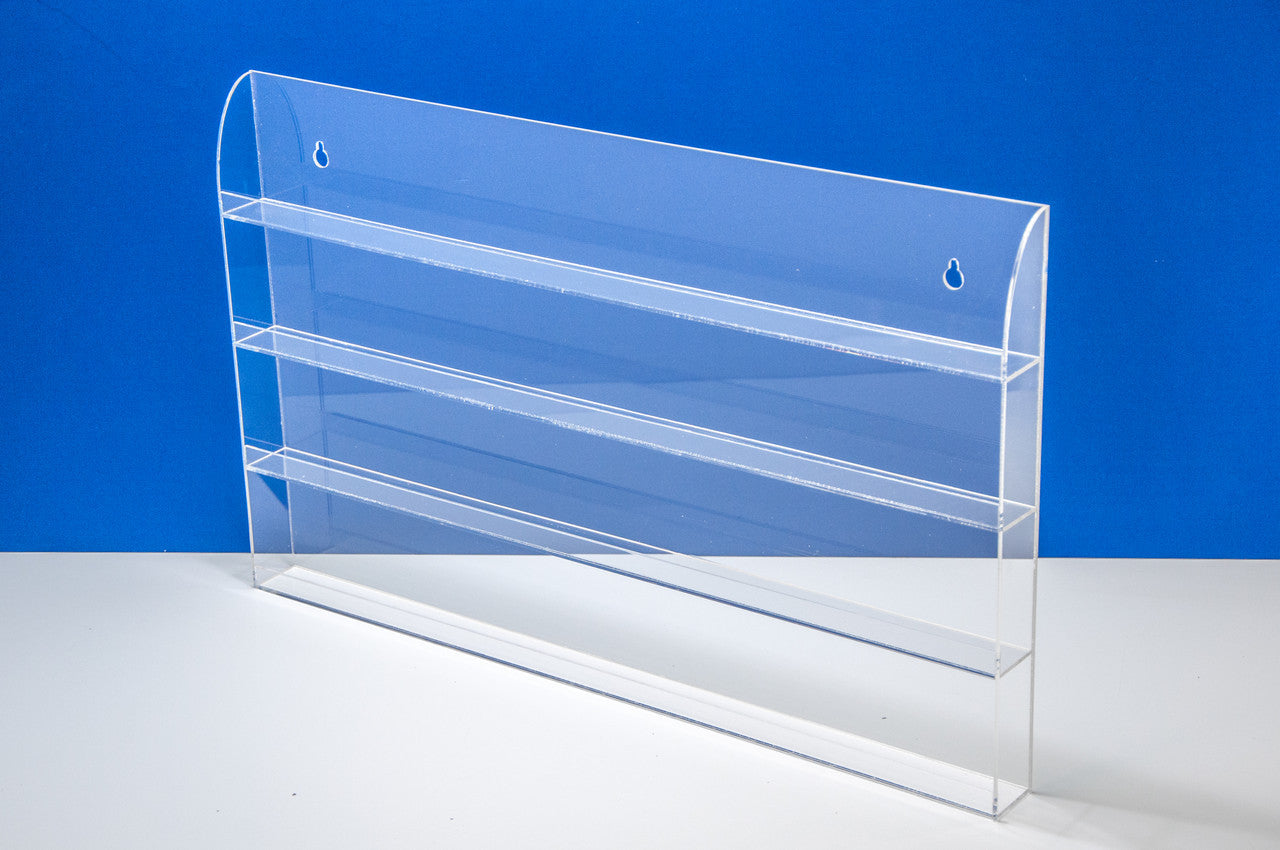 varnish display stand 620x45x380 mm 4 tiers