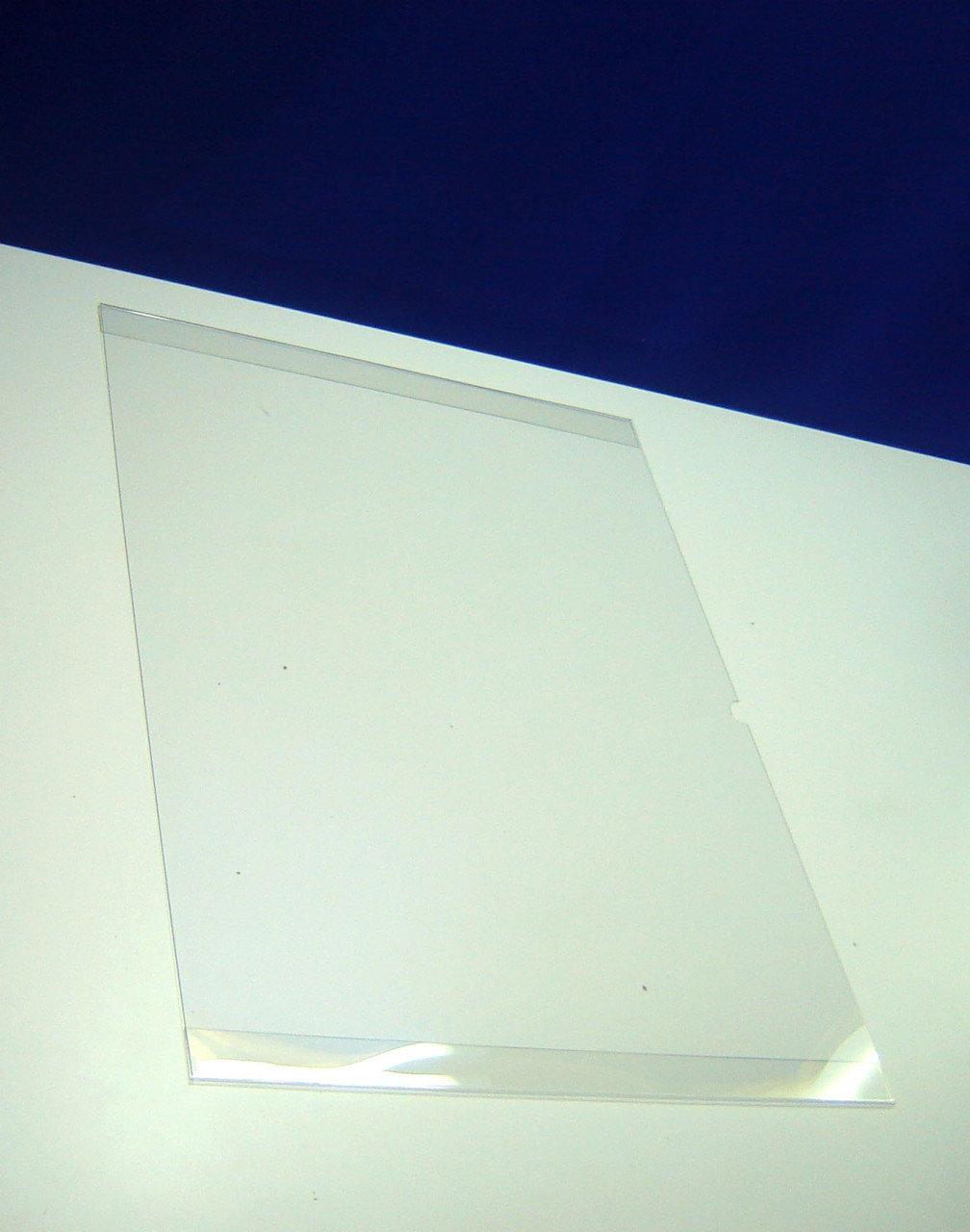 Set 5 pieces , Vertical paper holder A2 without adhasive tape, Document display 594x420mm, Poster display, Information pocket, Acrylic paper display