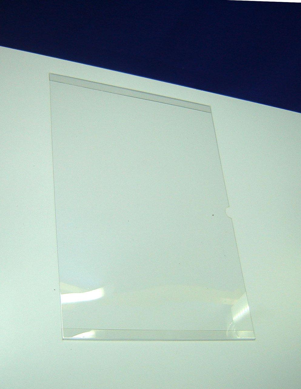 Set 5 pcs, Vertical paper holder A3, Document display 297x420mm, Poster display, Information pocket No. 2 without mounting tape
