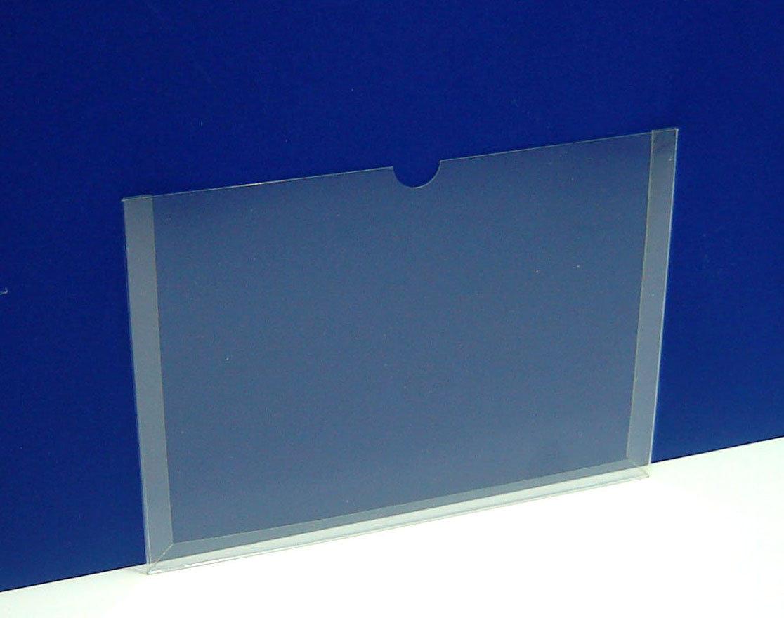 Set 5 pieces, Acrylic Information display A4 without tape, Information display without mounting tape, Acrylic Paper holder, Acrylic display, Acrylic document holder