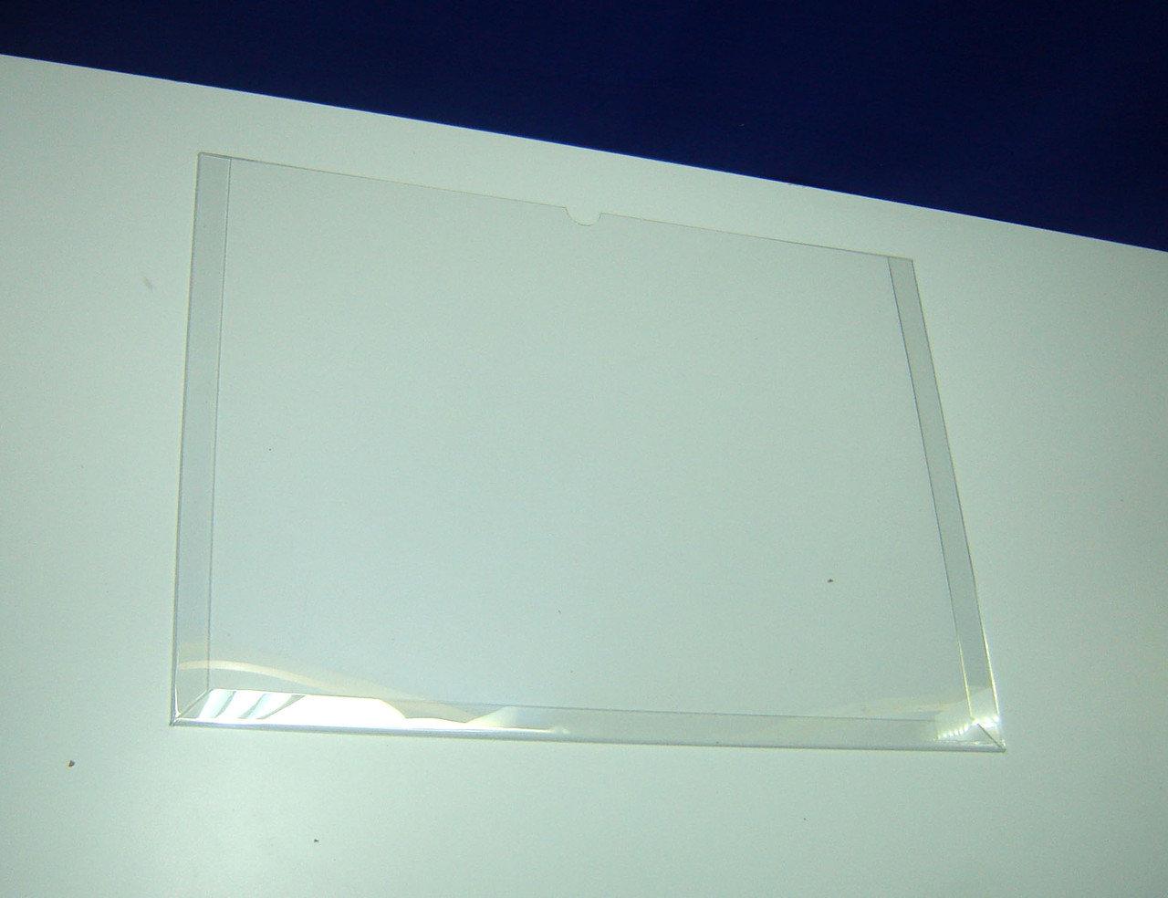 Set 5 pieces, Horizontal paper holder A3, Document display 420x297mm, Poster display, Information display without mounting tape, Acrylic Paper holder, Acrylic display, Acrylic document holder