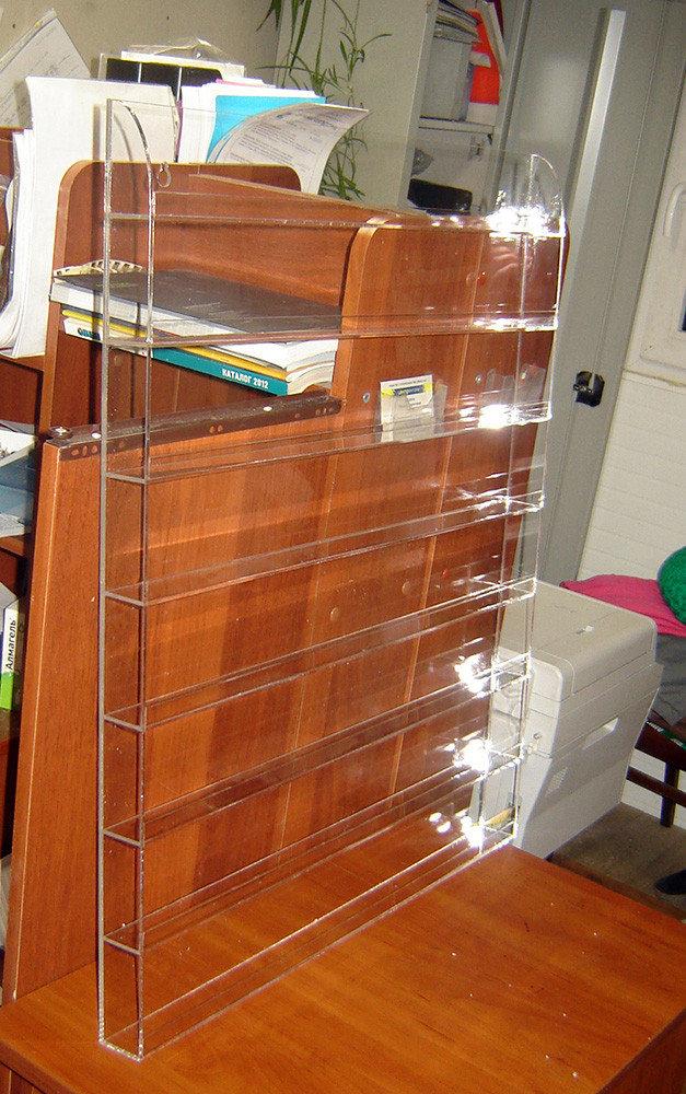 varnish display stand 620x45x748 mm eight-tier