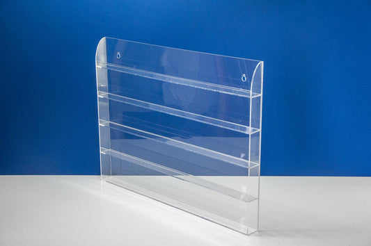 varnish display stand 620x45x472 mm 5 tiers