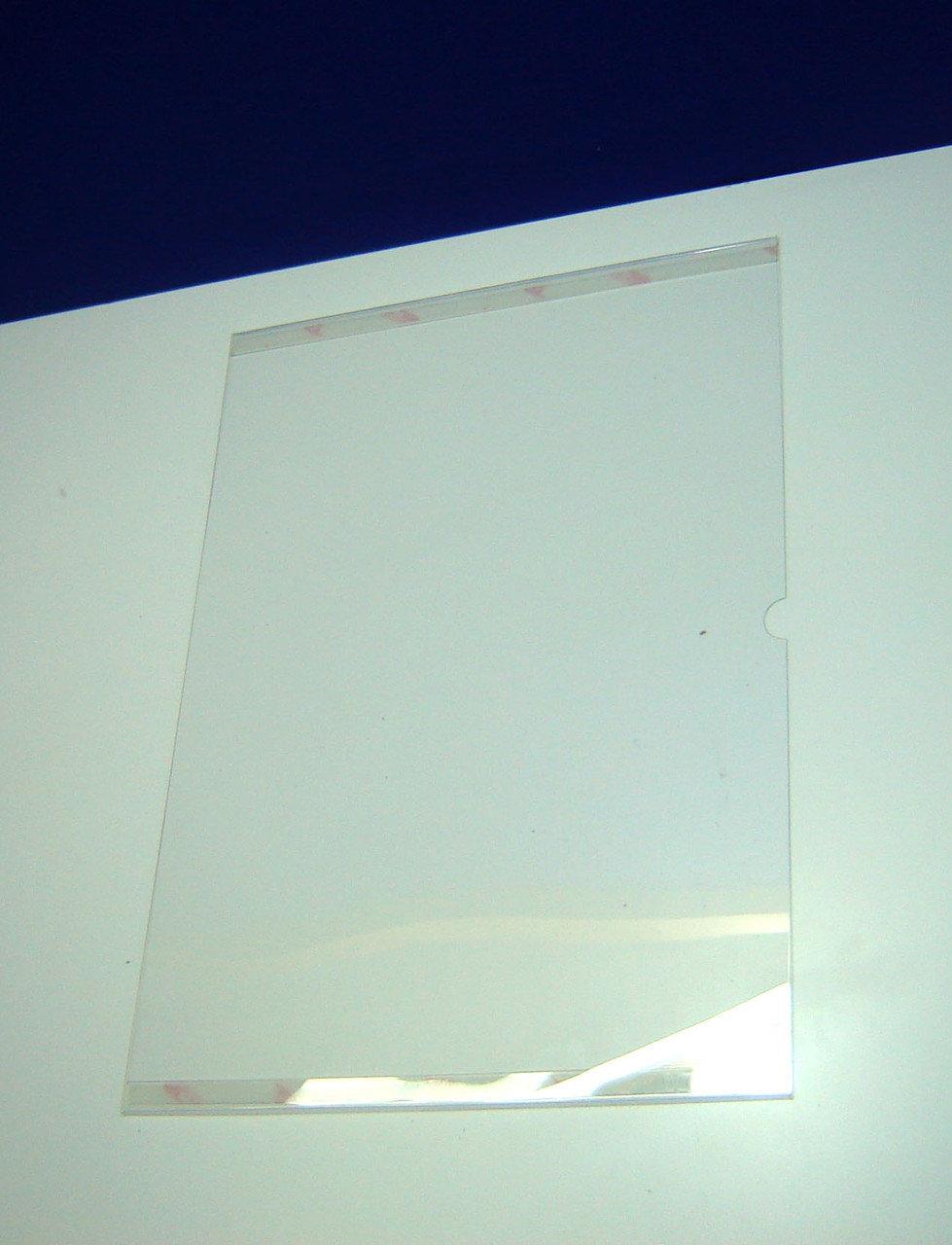 Set 5 pieces, Vertical paper holder A3, Document display 297x420mm, Poster display, Information display with mounting tape, Acrylic Paper holder, Acrylic display, Acrylic document holder