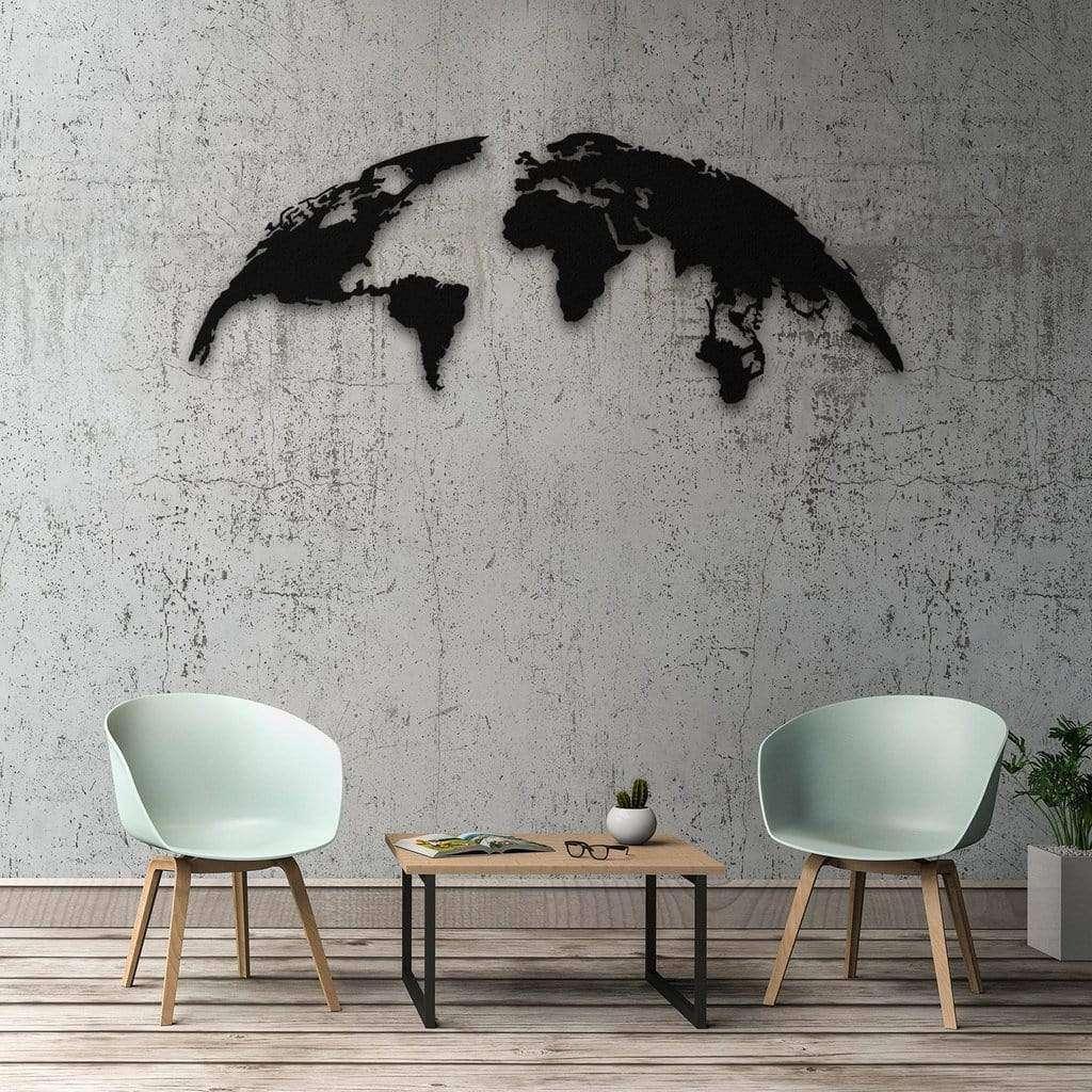 World Map – Wooden Wall Decor