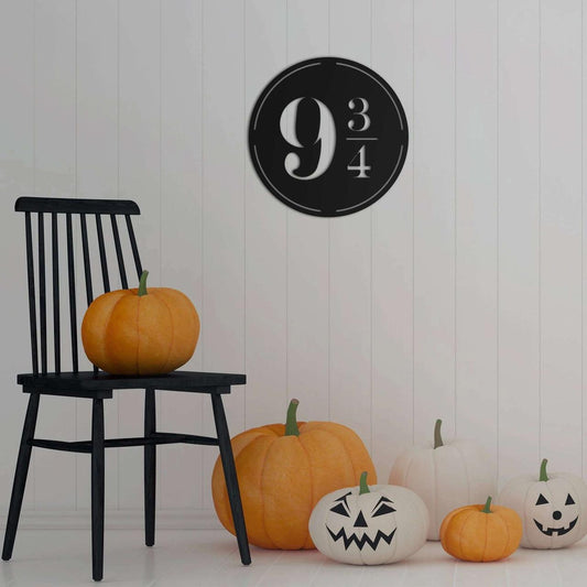 Andén 9 3/4 – Decoración de pared de madera