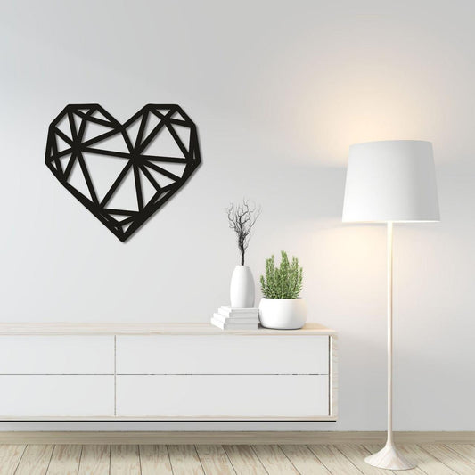 Decoración de pared de madera “Corazón”