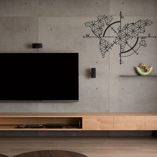 Карта життя – Дерев’яна настінна карта