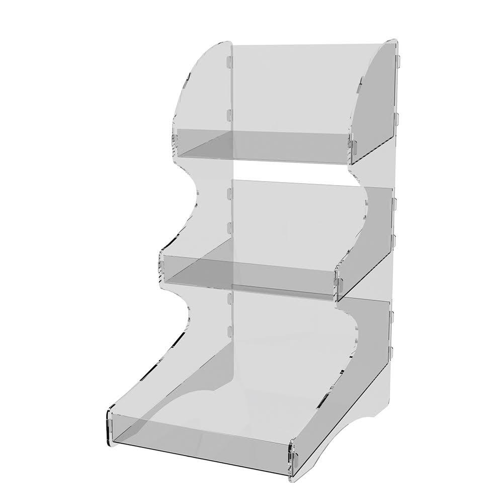 Acrylic Display Stand, Acrylic Display For Candy Bars,Acrylic Stand 200x400x260mm, Acrylic Organizer, Acrylic Showcase, Acrylic Stand for products