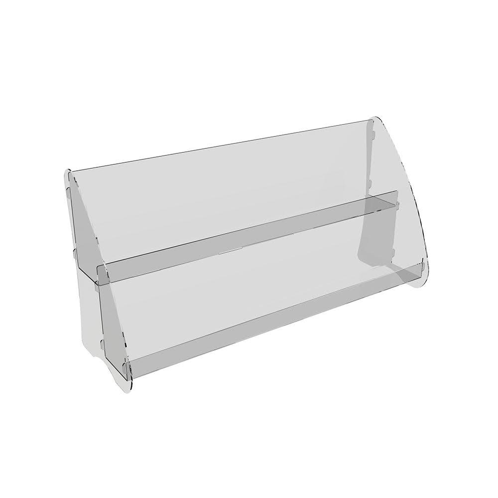 Acrylic Risers Display Stands, 2 Tier Perfume Organizer Display Shelf & Versatile Cupcake Stand Holder, Display Risers for Figures, Dessert Shelves for Party for Decoration 403x202x127mm