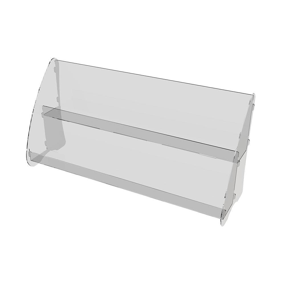 Acrylic Risers Display Stands, 2 Tier Perfume Organizer Display Shelf & Versatile Cupcake Stand Holder, Display Risers for Figures, Dessert Shelves for Party for Decoration 403x202x127mm