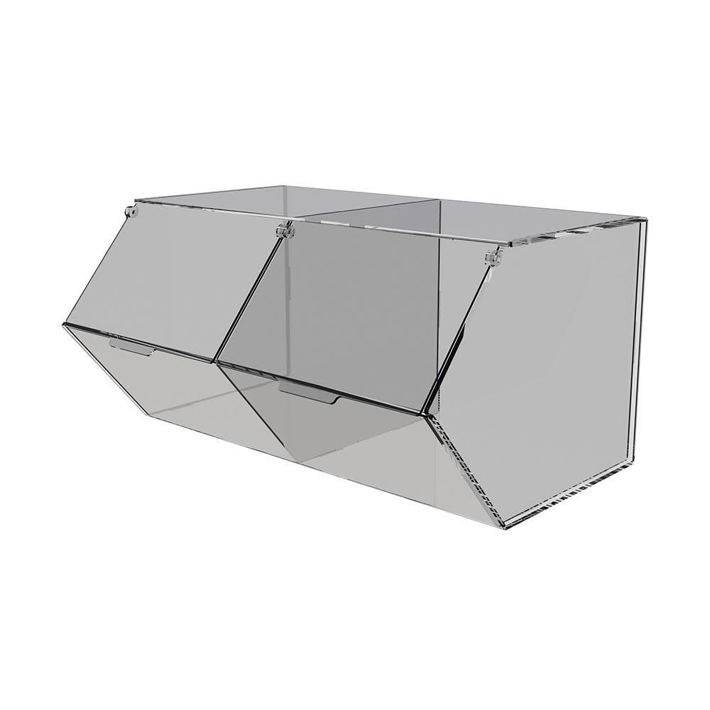 Dispenser for marmalade, snacks, nuts 2 cells