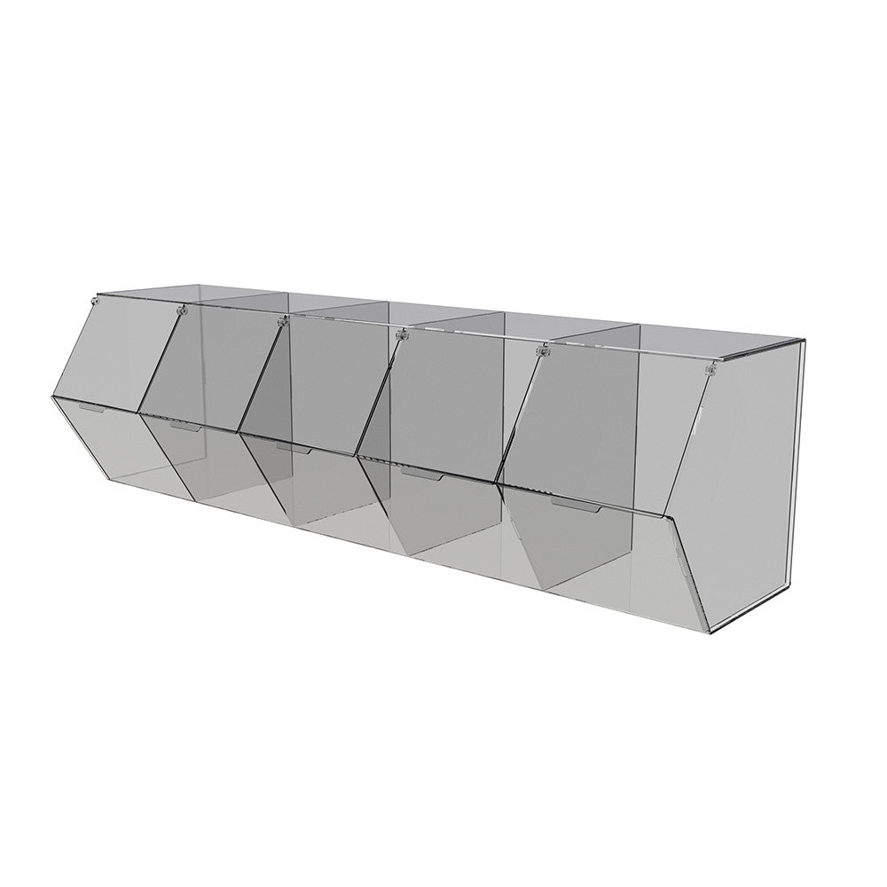 Dispenser for marmalade, snacks, nuts 5 cells