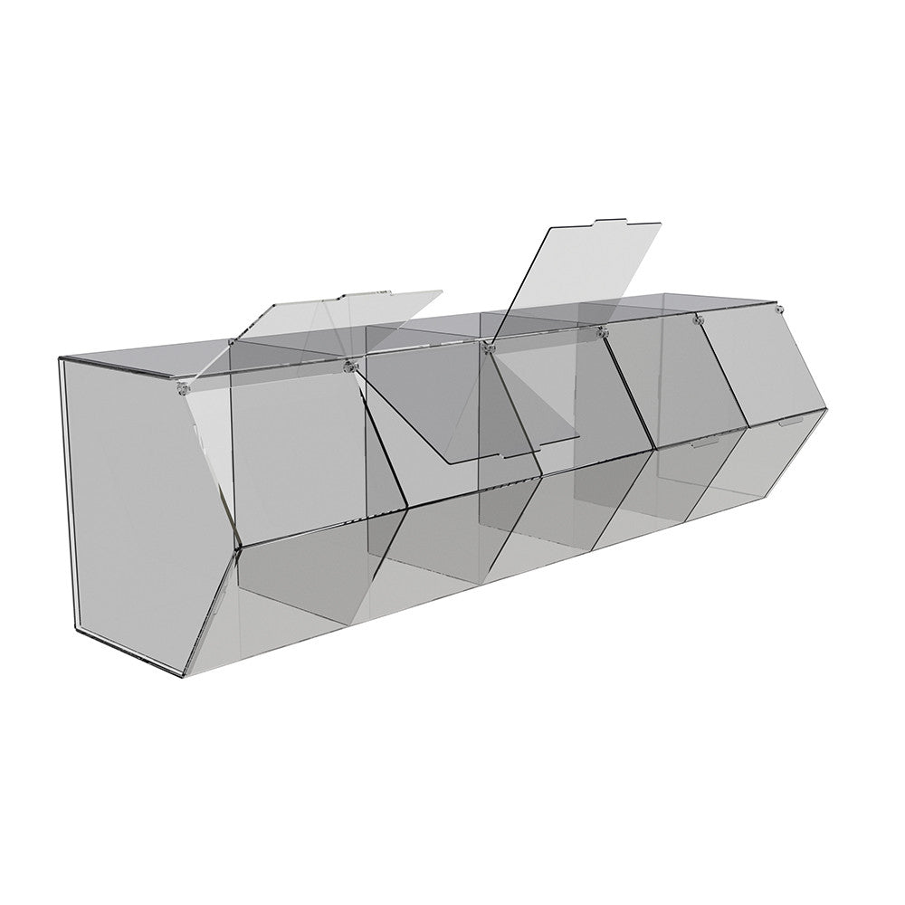 Dispenser for marmalade, snacks, nuts 5 cells