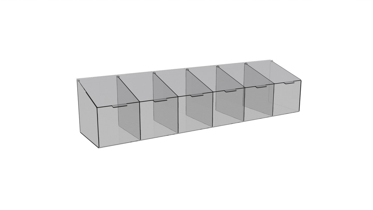Dispenser for marmalade, snacks, nuts 6 cells