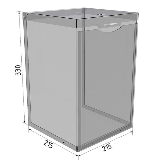 Скринька для пожертвувань 215х215х300