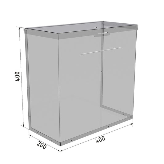 Caja de donaciones 400x400x200