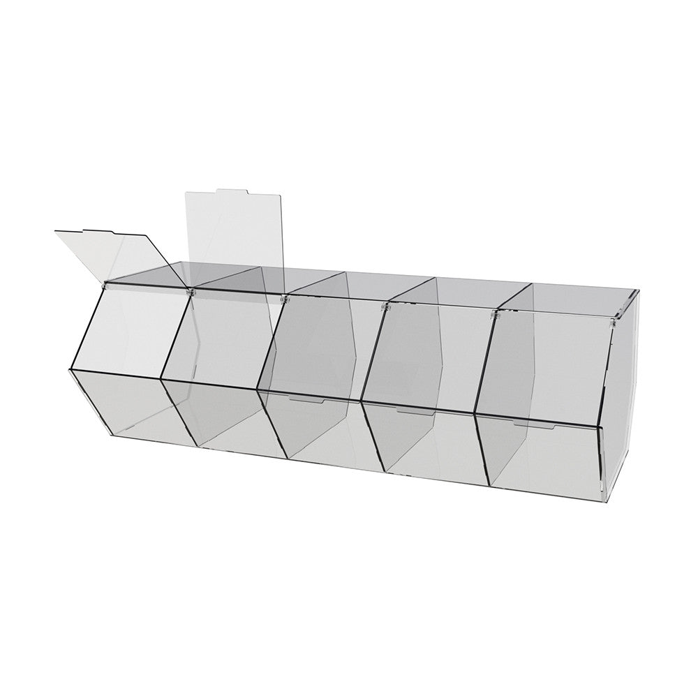 Dispenser for marmalade, snacks, nuts 5 cells