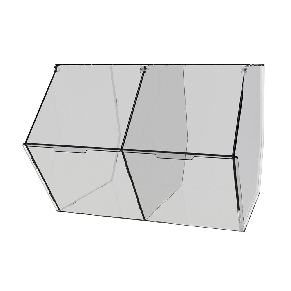 Dispenser for marmalade, snacks, nuts 2 cells