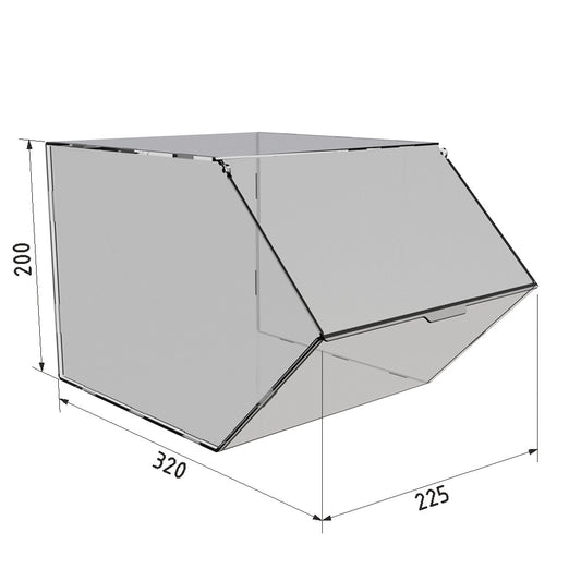 Dispenser for marmalade, snacks, nuts 1 cell