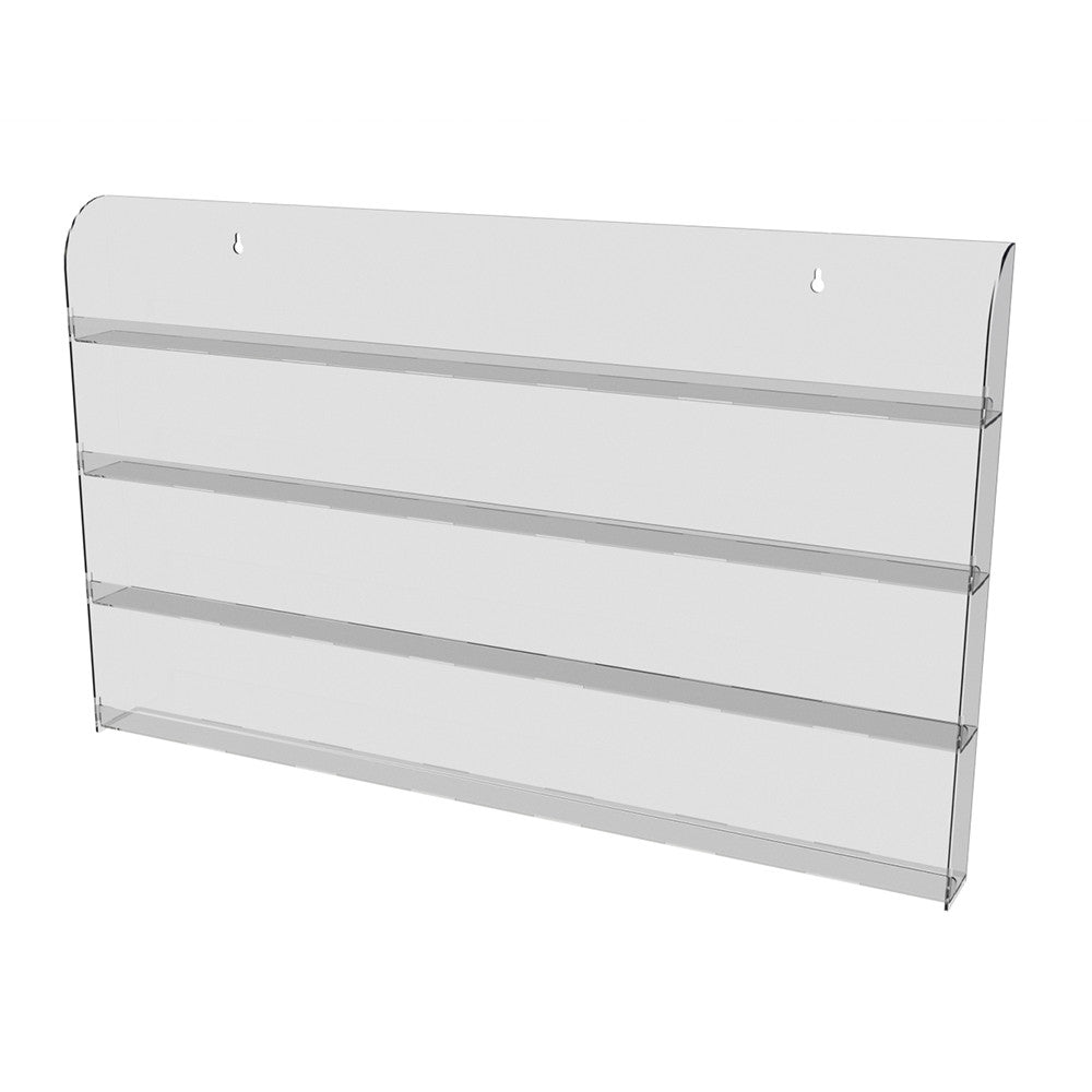 varnish display stand 620x45x380 mm 4 tiers