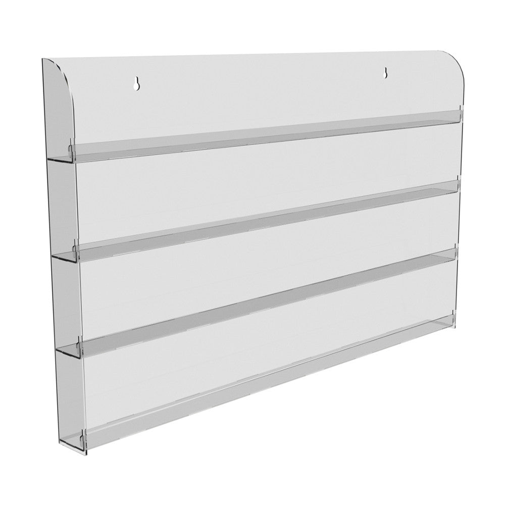 varnish display stand 620x45x380 mm 4 tiers