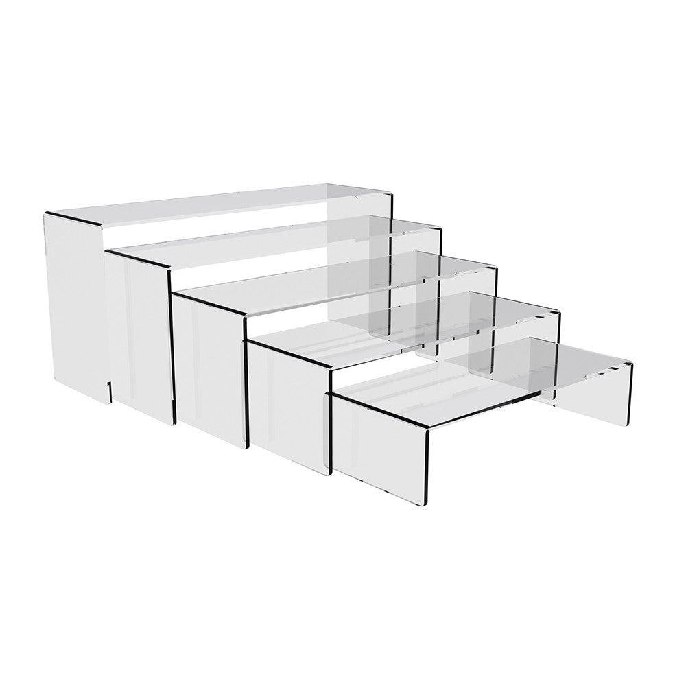 Acrylic stand for products, Set of 5pcs, Acrylic display, Acrylic display for products, Acrylic Organizer for products, Acrylic Stand, Acrylic Showcase