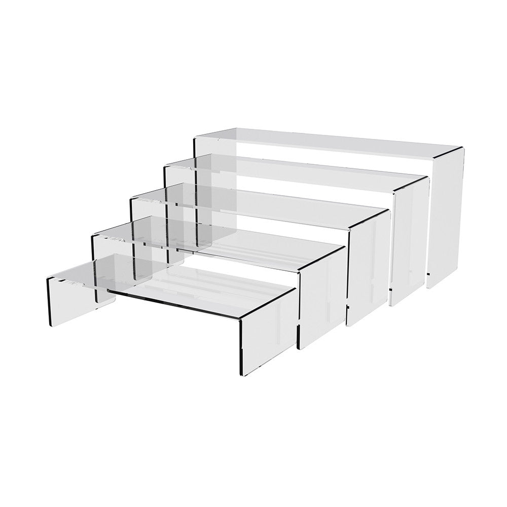 Acrylic stand for products, Set of 5pcs, Acrylic display, Acrylic display for products, Acrylic Organizer for products, Acrylic Stand, Acrylic Showcase