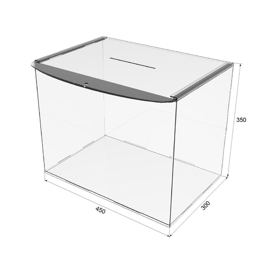 Caja de donaciones 450x300x350