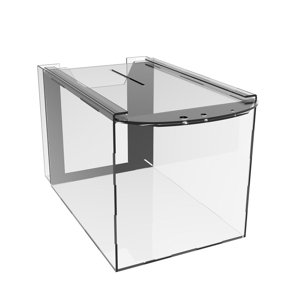 Donation box 215x150x150 with pocket