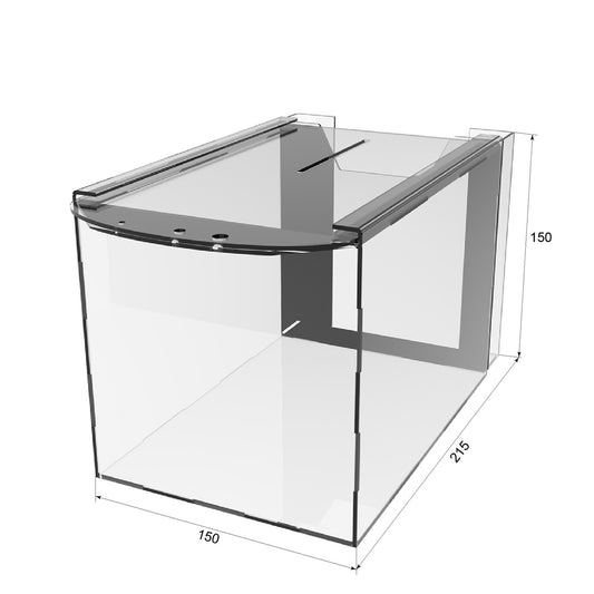 Скринька для пожертвувань 215х150х150 з кишенею