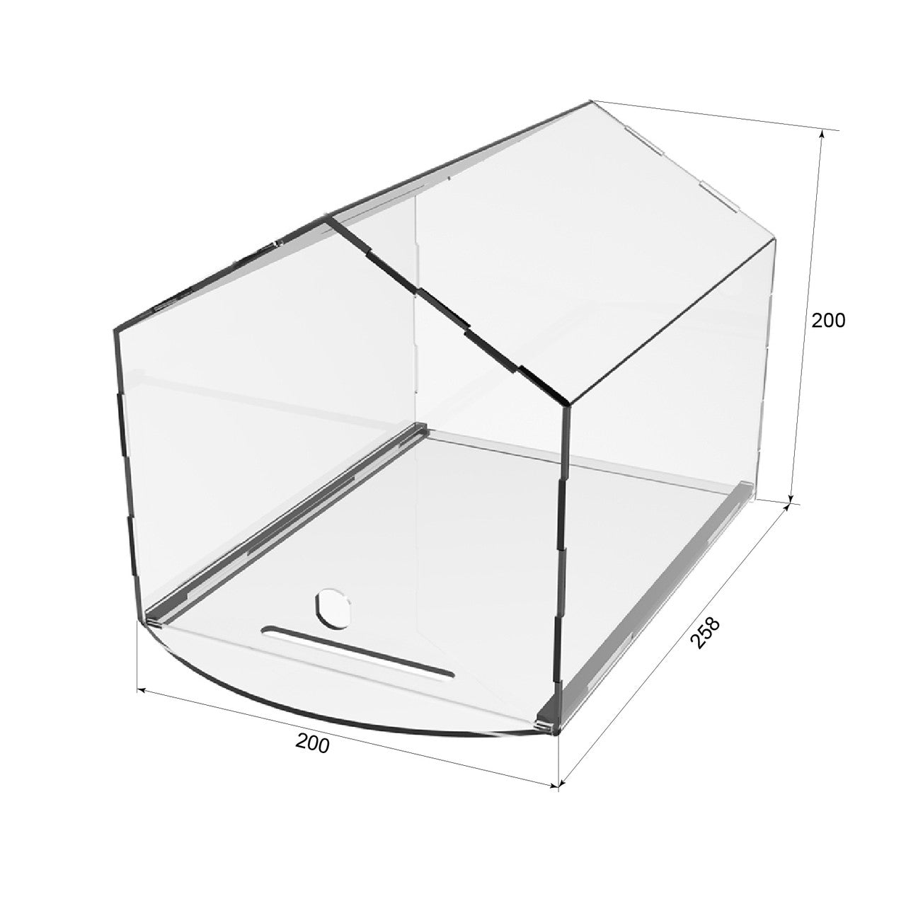 Donation box House 200x258x200