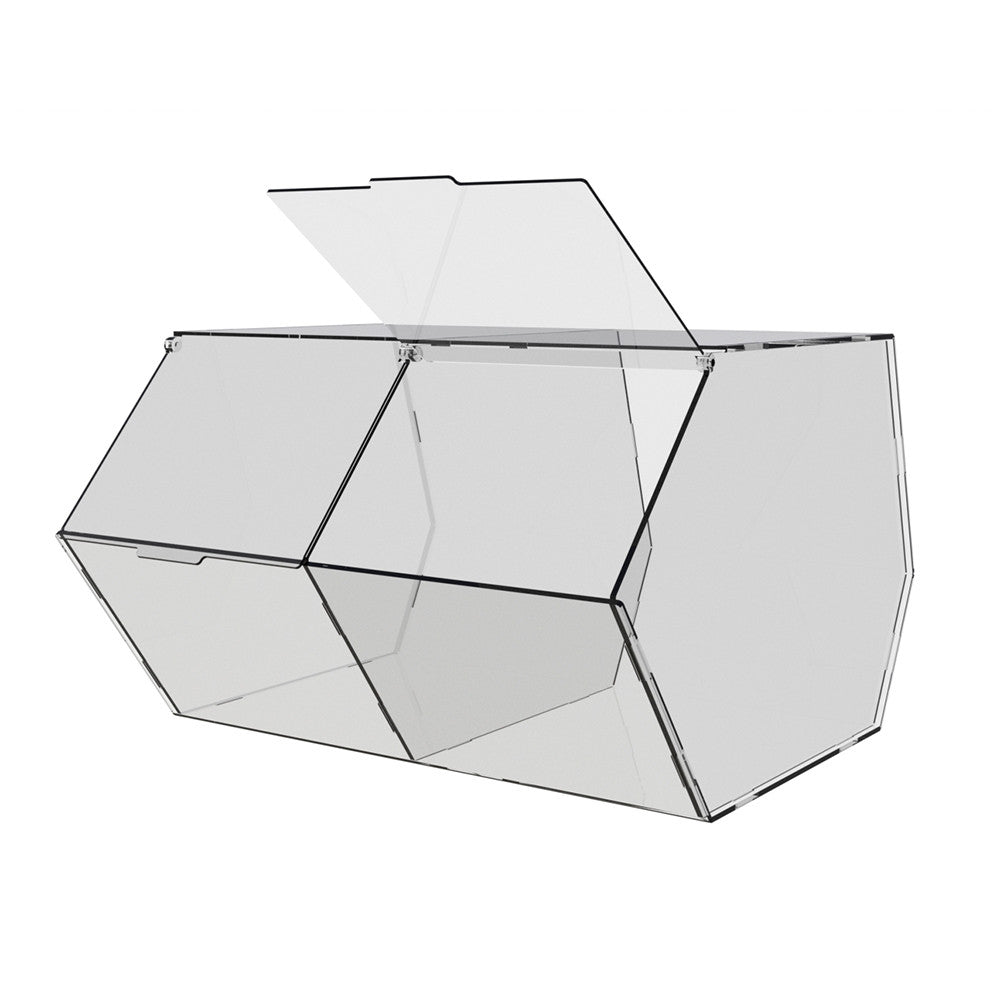 Dispenser for marmalade, snacks, nuts 2 cells