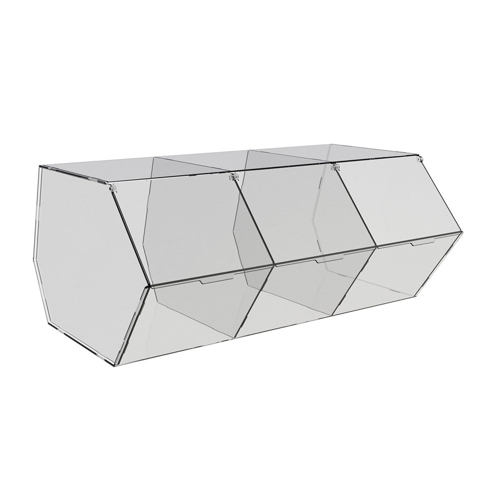 Dispenser for marmalade, snacks, nuts 3 cells