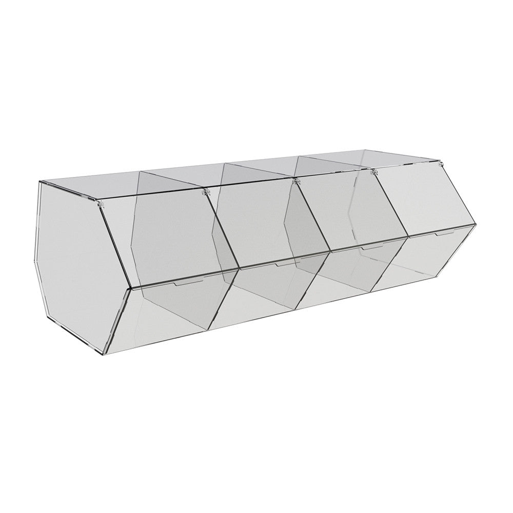 Dispenser for marmalade, snacks, nuts 4 cells