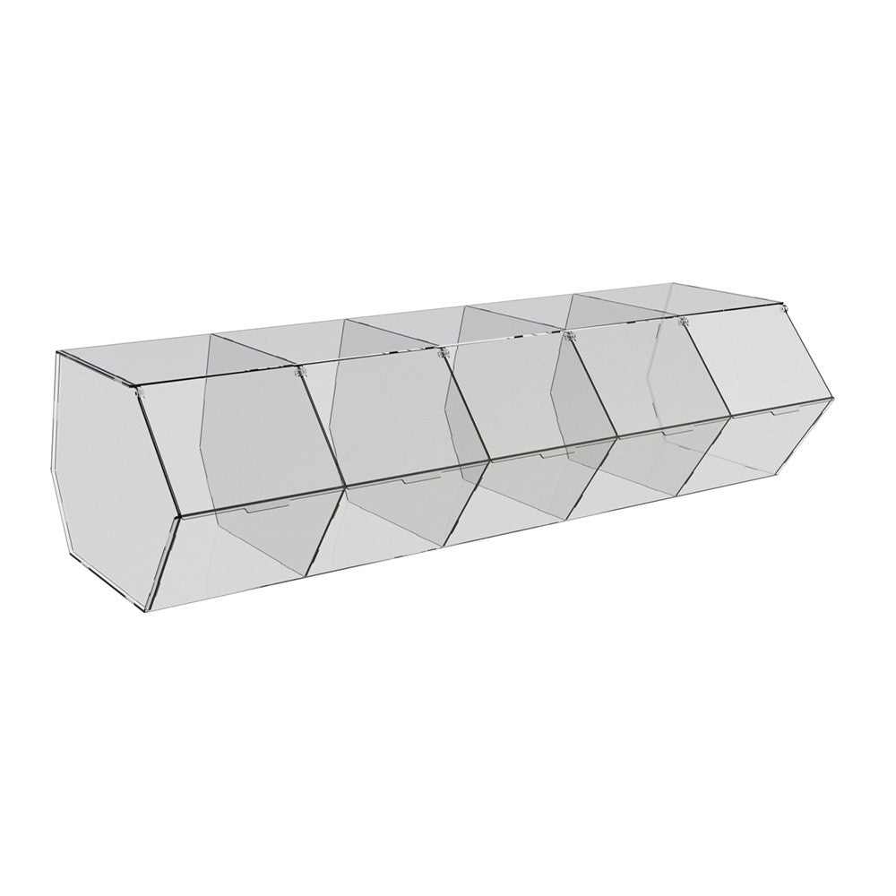 Dispenser for marmalade, snacks, nuts 5 cells