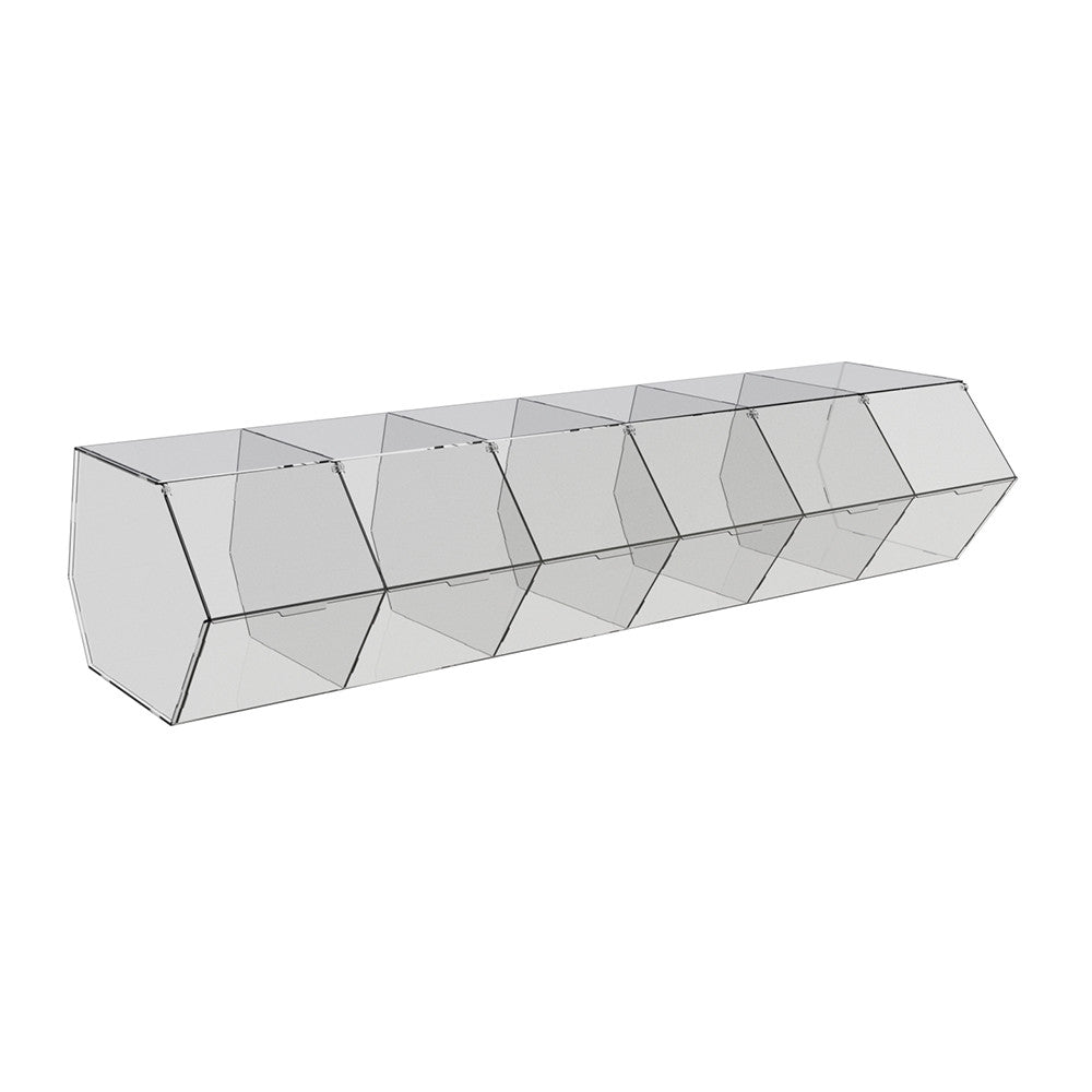 Dispenser for marmalade, snacks, nuts 6 cells