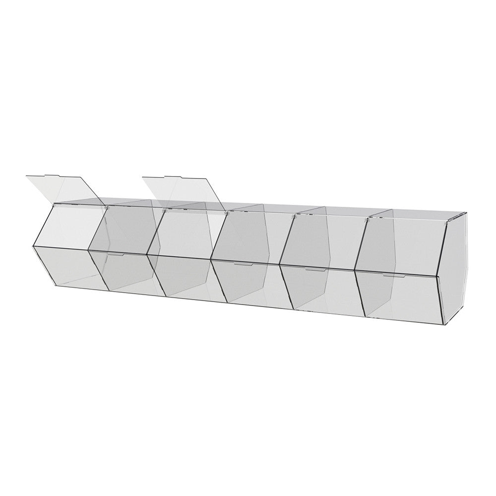 Dispenser for marmalade, snacks, nuts 6 cells