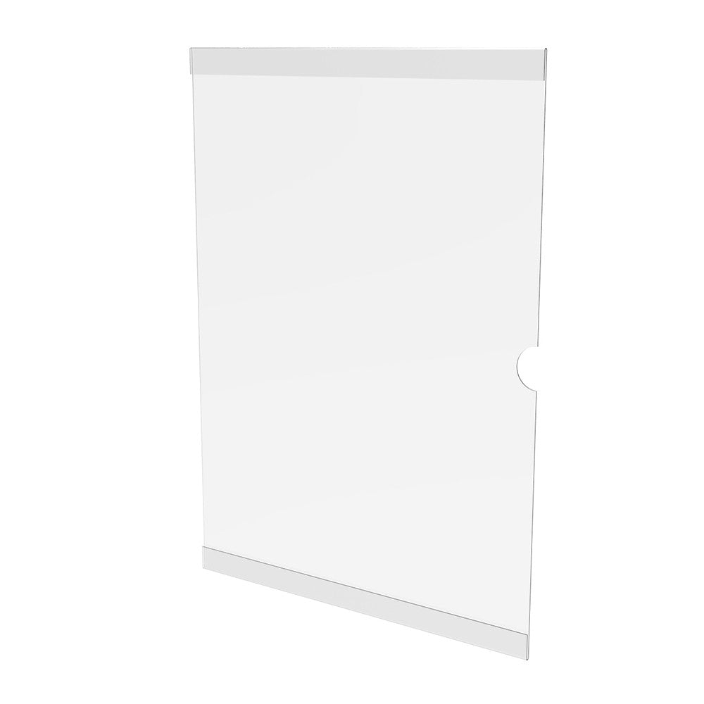 Set 5 pcs, Vertical paper holder A3, Document display 297x420mm, Poster display, Information pocket No. 2 without mounting tape