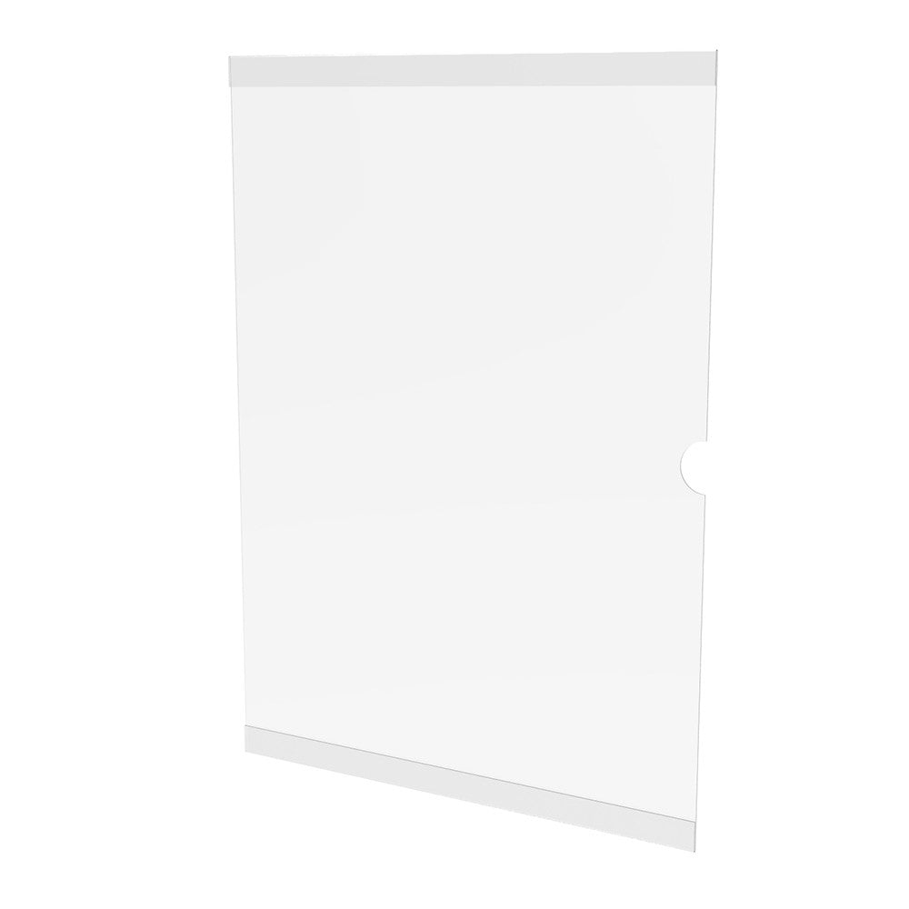 Set 5 pieces , Vertical paper holder A2 without adhasive tape, Document display 594x420mm, Poster display, Information pocket, Acrylic paper display