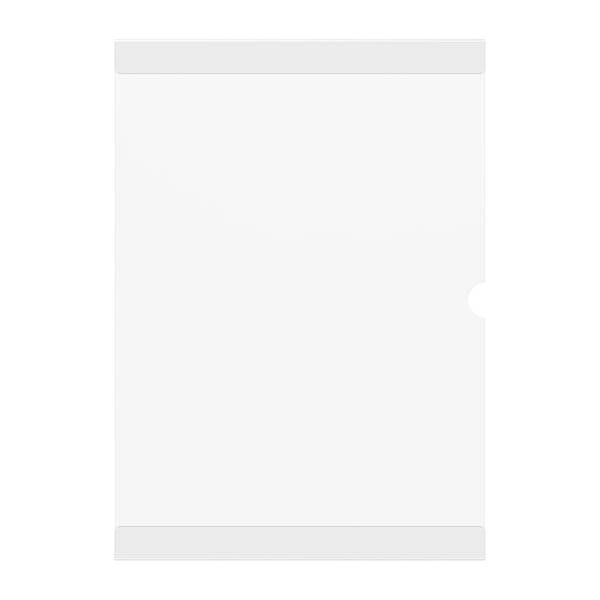 Set 5 pieces, Document holder A4 210x297mm vertical with mounting tape, wall mount paper desplay