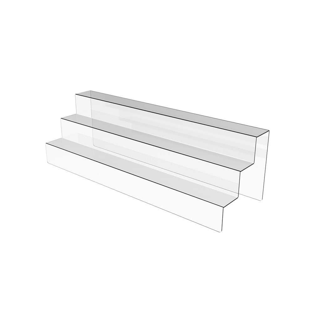 Acrylic stand for products 3 steps500x150x150mm, Acrylic display, Acrylic display for products, Acrylic Organizer for products, Acrylic Stand, Acrylic Showcase